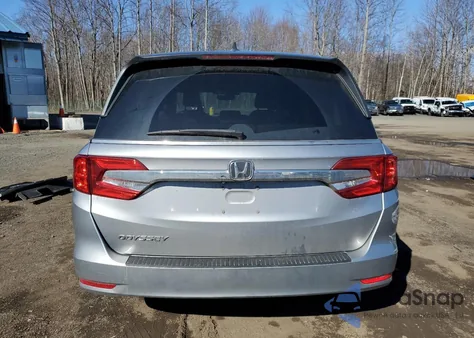 2018 Honda Odyssey Exl from USA, damaged, VIN 5FNRL6H79JB054306